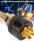 Gas And Electric Quick Connect MIG TIG Welder Torch Consumables Copper High Conductivity For Heavy Duty Welding Projects 16x1.5