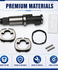 Heavy Duty Pneumatic Impact Wrench Hammer Head Replacement Kit For Ingersoll Rand 2135 Series with dual hammers and seals.