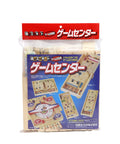 Woodworking Kit For A DIY Game Center For All Ages A Versatile Unisex Brown Wood Craft Station packaging image with instructions.