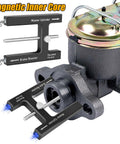 Ywdiml brake adjustment tool with magnetic inner core; aluminum construction for brake booster push rod.