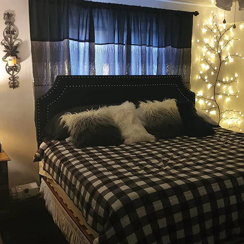 Lit Up Willow Vine Lights For Indoor Or Outdoor Decor With Plug In Power Flexible Faux Plant For Ambient Glow In Bedroom Corner