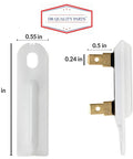 Dryer Thermal Fuse Replacement For Whirlpool Maytag Kenmore Compatible Exact Fit 3392519 dimensions diagram