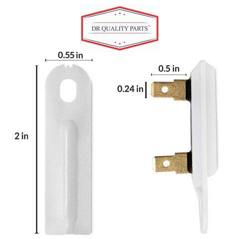 Dryer Thermal Fuse Replacement For Whirlpool Maytag Kenmore Compatible Exact Fit 3392519 dimensions diagram