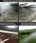 4 Pack 65 Degree Flat Fan Spray Nozzles 1/8 NPT Stainless Steel 304 Rust Resistant High Temp Durable Industrial Sprayers With Clog Proof Internal Channels For Smooth Even Coverage And Long Lasting Performance for bridge and farm spraying