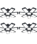 Four Hella Bright LED Garage Light With 7 Plus 1 Adjustable Panels 6500K Cool White Ceiling Light for Garage Workshop