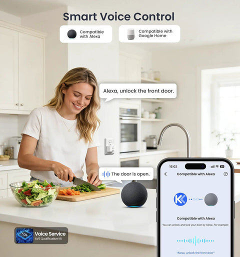 Satin Nickel WiFi Smart Keyless Entry Lock For Front Door Featuring Fingerprint And Password Access Mobile App Control For No Sweat Remote Access And Straight Up Knockout Home Protection