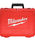 Red durable hard case of Compact Half Inch Hammer Drill Driver Kit With M18 Cordless Power