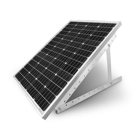 Adjustable Solar Panel Tilt Mount Brackets Kit Folding Tilt Legs For 100 Watt 150 Watt 200 Watt Panels Off Grid RV Roof Boat