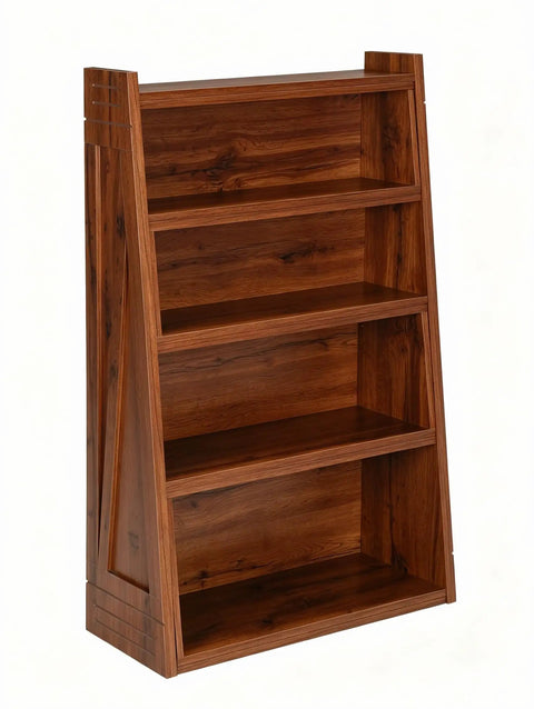 47-Inch Foldable Bookshelf With Three Convertible Layouts A Space Saving Modular Wood Organizer For Bedroom Or Office Build A Vertical
