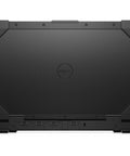 Rock Solid 14 Inch Rugged Laptop Featuring Full HD 1080p Display Intel Core I5 11Th Gen Processor 16GB RAM 512GB SSD Sleek Black Build from rear view.