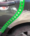 Magnetic Edge Protection Strip For Cars And Auto Detailing DIY Friendly Metal Paint Shield Guard installed on car