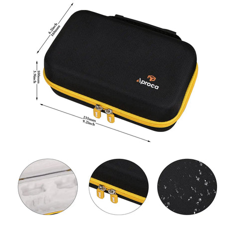 Hard Travel Storage Case For DEWALT 8V Max Cordless Screwdriver Kit DCF682N1 DCF680N2 With Grey Interior Durable EVA PU Hard Case