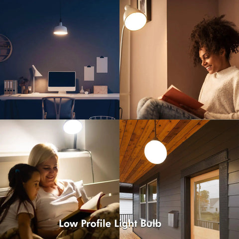 Ultra Slim Dimmable LED Puck Light With E26 Base 11W 800 Lumens 4000K Cool White used in various indoor settings
