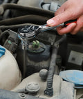 Using the 10 Piece Three Eighth Inch Drive Long Hex Bit Socket Set SAE From One Sixteenth To One Half Inch in automotive work