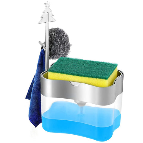 New 2026 Version Soap Dispenser With Added Features For No Fuss Effortless Dish Soap Dispensing In Your Kitchen Sink Large 13 Ounces Capacity