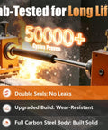 Heavy Duty 20 Inch Gas Struts 100 Lb Lift Support Dual Side T Bracket All Steel Gas Shocks For Food Truck Rv Bed And Heavy Lid Set Of 2 tested under lab conditions for durability.