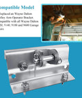 Garage Door Trolley Arm Attachment Orbital Bracket And Hardware Bag Kit For 5120 5140 9100 9600 Series Doors Beefed Up Rivets Tougher