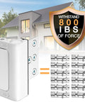 Heavy Duty Door Reinforcement Lock For Front Doors Kid Safe Home Security Childproof Latch for Inside Top of Door display