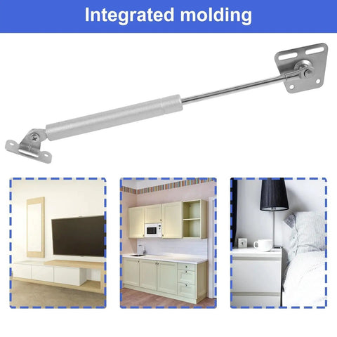 Dual Tension 80N And 100N Pneumatic Gas Strut Lift Hinges for cabinets with soft close, integrated molding design