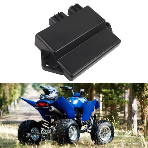 High Performance CDI Module For Yamaha Warrior 350 YFM350X YFM 350 348CC 2000 Direct Plug And Play Ignition Replacement in black
