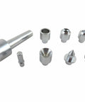 8 Piece Live Revolving Center MT2 Taper For Woodturning And Wood Lathes With Double Bearing, 7 Popular Accessories set