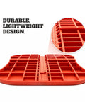 Durable orange Chipping Plate Training Tool For A Killer Short Game Balance And Weight Shift To Improve Chipping Technique.