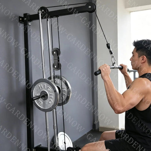 Dual Swivel Pulleys With 360 Degree Rotation For Home Gym Cable Machines, double nylon roller wheel on cable machine