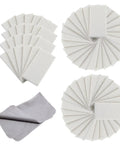 Anti Fog Inserts for Action Cameras Case Inserts Reusable Moisture Absorbing Strips Defogger Pad Kit with Cleaning Cloth