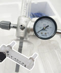 Oxygen Flow Meter 0 To 5 LPM Acrylic Flowmeter For Oxygen And Air Gas with metal fittings and gauge