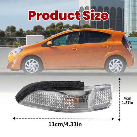 Toyota Left Driver Side Rearview Mirror Turn Signal Indicator Light For Corolla Camry Avalon Prius C RAV4 2012 2016 size picture