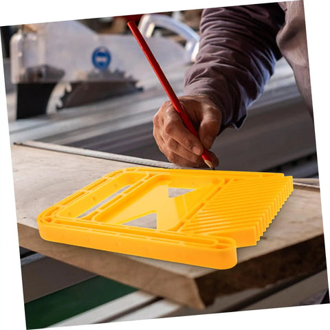 Built Damn Tough Woodworking Featherboard For Table Saw Safety And Router Tables featuring zero slip grip design on workbench.