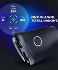 Captain Pro Golf Rangefinder Slope And GPS Distances, 1200 Yard, OLED Display, side view with AI calibrated display