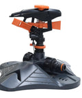 360 Degree Yard Sprinkler With Adjustable 45 To 90 Degree Spray, Rotating Garden Sprinkler Head for Large Area Coverage