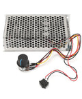 DC Motor Speed Controller 10-50V 100A Peak 5000W PWM Regulator For DC Brush Motors And Lamps with control wires visible.