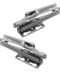 Beefy Heavy Duty Spring Hinge For Lift Up Cabinets And Sofa Beds, 80 Degree Bridge Style Hinges For Foldable Furniture, Stainless Steel