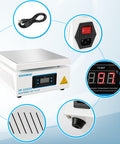110V 1080W Soldering Hot Plate With LED Microcomputer Temperature Control For Pro Grade Precise Preheat And Rework In Lab 200X200mm Plate