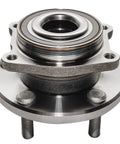 Front Wheel Bearing Hubs Assembly 2 Pack For Chrysler 200 2011 2014 Sebring 2007 2010 Dodge Avenger 2008 2014 5 Bolt Replacement Kit Direct Fit ABS Compatible showing a close-up of a metal hub with a 5-bolt pattern.