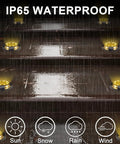 12 Pack Solar Lights Outdoor Waterproof Ground Landscape Lighting For Patio Pathway Lawn Driveway Walkway With 12 LED Beads