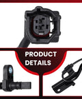 Heavy Duty ABS Wheel Speed Sensor For Toyota RAV4 2006 To 2018 Engines OE Replacement connector and assembly details.