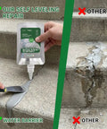 Heavy Duty Concrete Crack Filler With Slick Hydrocarbon Guard And Deep Penetrating Base Seal for auto shop floors, repairing concrete steps.