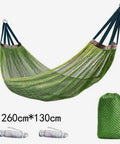Breathable Mesh Camping Hammock With Ropes And Carry Bag For Outdoor Chill Super Comfy And Airy For All Day Relaxation Extra Large 260x130 cm Army Green