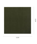 Three Piece Camouflage Net Set For 1/35 Scale RC Tanks And AFV Models, dense netting in moss color, 9x9 inches