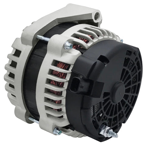 160 Amp Plug And Play Beefed Up Alternator Replacement For 2007 To 2014 Chevy Tahoe Silverado Suburban Avalanche And GMC Yukon XL Sierra 1500 2500 3500 HD Cadillac Escalade ESV EXT V6 4.3L 4.8L 5.3L And V8 6.0L 6.2L OE 40012253