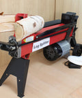 Log splitter with Foot Switch Pedal Momentary Normally Off Press And Hold To On 10 Ft Cord UL Listed 3 Prong Hands Free Control