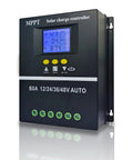 MPPT Solar Charge Controller 12V 24V 36V 48V With LCD Display And Dual USB Ports All In One 100 Amp 80 Amp 60 Amp Models Quick Charger