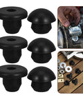 160 Piece Rubber Oil Plug Sealing Kit for Bottle Floor Jacks High Grade Hydraulic Seals Leak Free Fit Easy Insertion