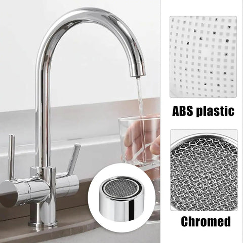 4 Pack Universal 55/64 Female Thread Faucet Aerator, Solid Brass Build For Kitchen And Bath Sinks, Gonna Love How This Setup Kills Splashing And Amps Up Your Water Flow