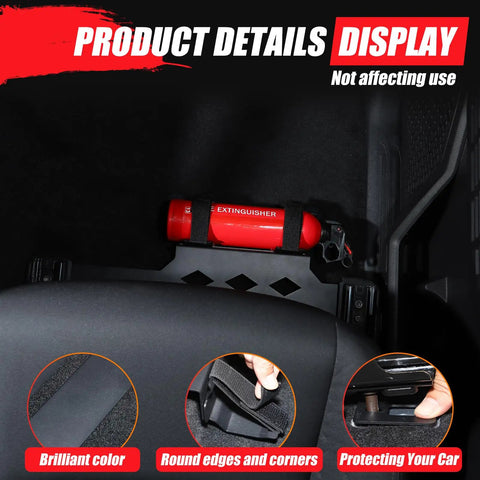 Under Seat Fire Extinguisher Mount Bracket For Toyota Tacoma 2024 2025 No Fuss Easy Install Aluminum Alloy Holder With Quick Release