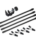 Pro Soldering Helping Hands Third Hand Solder Tool Clamp Stand with flexible gooseneck arms and rotatable alligator clips