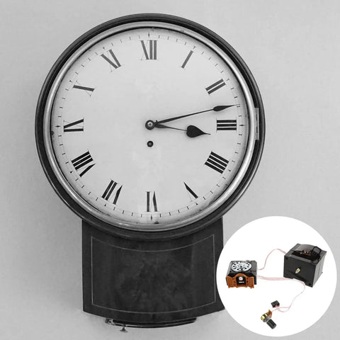 Quartz Clock Movement Repair Kit For Cuckoo Wall Clocks, vintage clock face with long shaft mechanism inset